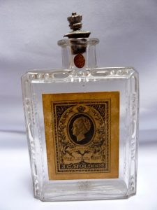 Bolton eau de cologne uit 1923 t.g.v het zilveren jubileum van Koningin Wilhelmina